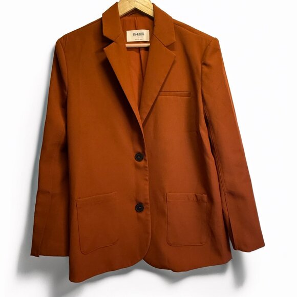 Rust brown 2-piece suit set from 4th & Reckless originally bought from Dollskill - Picture 3 of 11